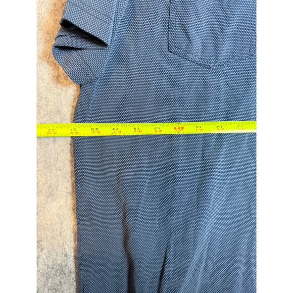 Kuhl Mens Lightweight Blue Chest Pocket Polo Shirt Stretch - Large - Picture 9 of 10